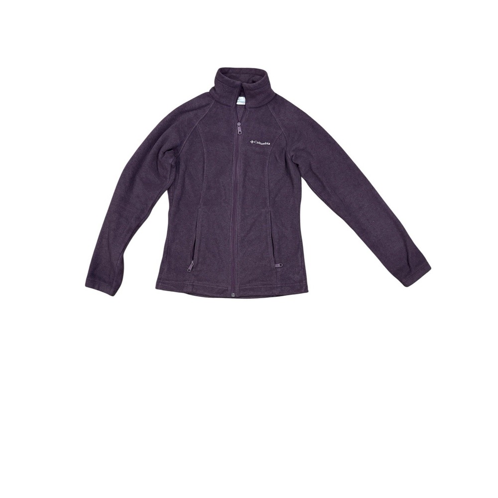 Colombia Women's Long Sleeve Full Zip Gray Sweater Size S